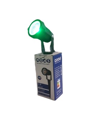 Noas Kazlıklı Bahçe Armatürü 5W Yeşil Renk