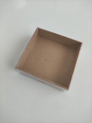 SKY Hediyelik Kutu Asetat Kapaklı 100 Adet 8x8x3