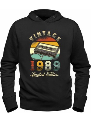 Alfa Tshirt Vintage 1989 Limeted Edition Siyah Tshirt