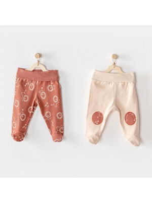 Andywawa Footed Mix 2'li Patikli Bebek Pantolonu AC23455