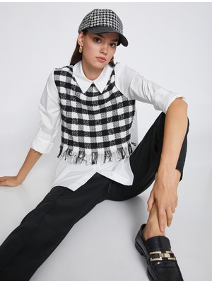 Koton Tüvit Detaylı Gömlek Uzun Kollu