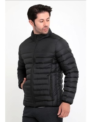 Slazenger Hoas Şişme Mont Kışlık Fermuarlı Erkek Mont Kaban