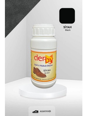 Derby Süet & Nubuk Deri Boyası 250 ml - Kartela Renkleri