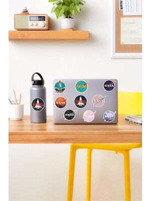 Kt Grup Nasa Temalı Laptop Notebook Tablet Sticker Set 2