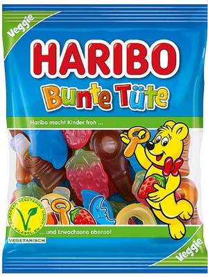 Haribo Bunte Tüte Vegetarian 175 gr