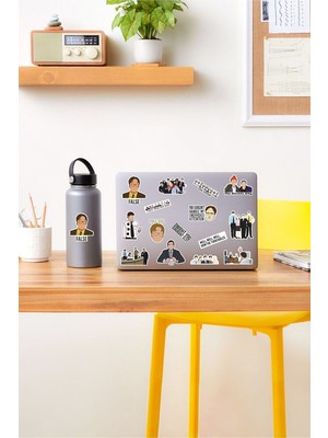 Kt Grup - Ofis Temalı Laptop Notebook Tablet Sticker Set 5