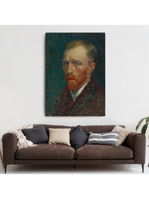 Dünyatablo Vincent Van Gogh'un Portresi 1887 Kanvas Tablo