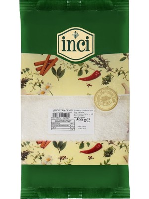 Inci Baharat Hindistan Cevizi 500GR