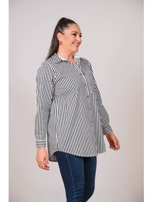 Lady Majestic Büyük Beden Kadın Gömlek