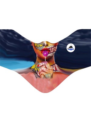 Snowsea Pow Lolipop Kayak Maskesi, Bayan Snowboard, Kar Maskesi SS2063