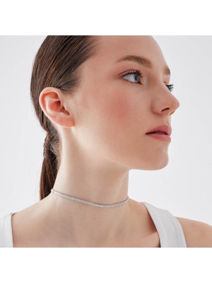 Merano Design 4mm Sarı Baget Choker