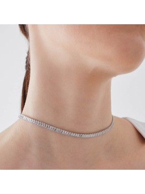 Merano Design 5mm Kahverengi Baget Choker