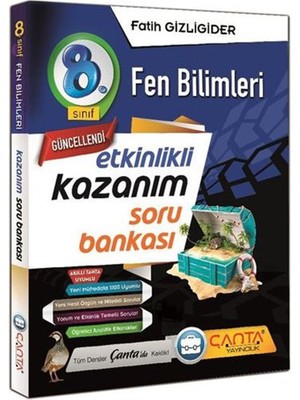 Çanta Yayınları 8.Sınıf Fen Bilimleri Soru Bankası