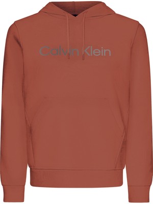 Calvin Klein Kapüşon Yaka Kahve Kadın Sweatshirt 00GWS2W311 Pw - Hoodie