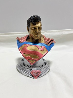 Atlas Hediye Dc Superman Dekoratif Biblo Büst Figür Heykel