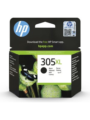 Orijinal Hp 305 Xl Mürekkep Kartuşu Siyah 3YM62AE