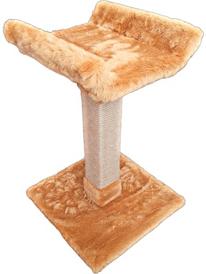 Botar Relax Tırmalamalı Kedi Yatağı - Camel
