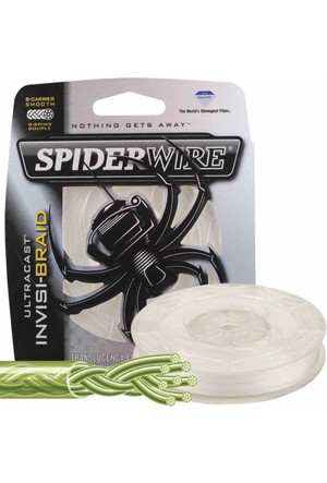 Thread, Spiderwire®, translucent, 0.18mm ultra-cast invisi-braid