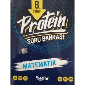 Netfen Yayınları 8. Sınıf LGS Protein Matematik Soru Bankası