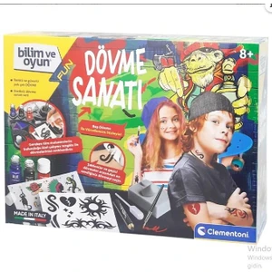 Bilim ve Oyun Dövme Sanatı 64329 Lisanslı Ürün