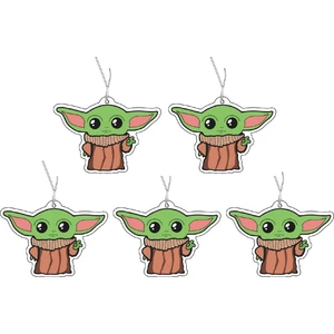 Jet Hızında 5'li Set Yoda Tasarımlı Dekoratif Oto Kokusu