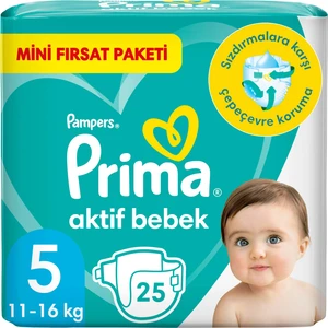 Bebek Bezi Aktif Bebek 5 Beden 26 Adet Junior Paketi