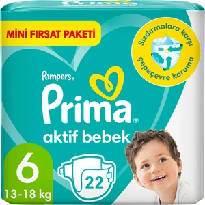 Bebek Bezi Aktif Bebek 6 Beden 23 Adet Ekstra Large Paketi