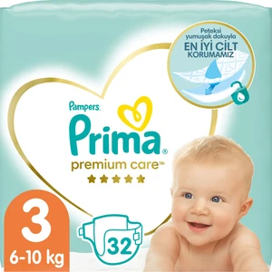 Bebek Bezi Premium Care 3 Beden 32 Adet Midi Ekonomi Paketi