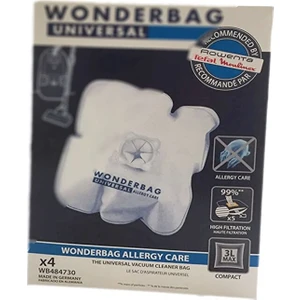 Wonderbag Elektrikli Süpürge Toz Torbası, 4 Adet