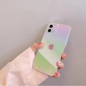 Iphone 14 Pro Gökkuşağı Rainbow Kapak