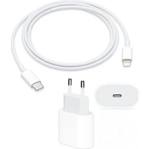 Akgün Byr Apple iPhone 20W Hızlı Şarj Aleti Seti- 20W Adaptör+Usb-C Kablo
