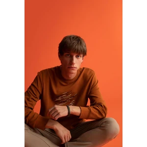 Modern Fit Bisiklet Yaka Premium Sweatshirt Y4522AZ22AU