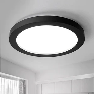Cata 18 Watt Siyah Kasa Beyaz Işık Sıva Üstü Yuvarlak LED Panel (CT-5235)