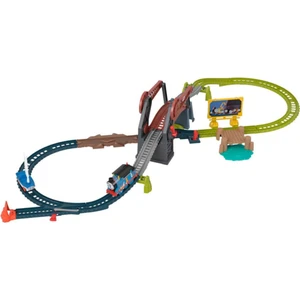 Thomas & Friends Thomas ve Arkadaşları Thomas ve Skiff Açılır Köprü Macerası Motorlu Trenli HGX65