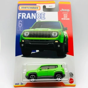 2019 Jeep Renegade France Seri 1:64 Ölçek Marka 6/12