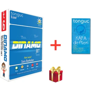 Tonguç Akademi Tonguç Yayınları 6. Sınıf Tüm Dersler Dinamo Soru Bankası Seti -(Kafa Defteri)