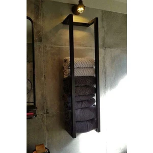Metal Banyo Rafı Havluluk Duvar Rafı 3026