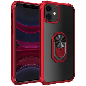 Kip GSM Apple iPhone 11 Kılıf Arkası Şeffaf Köşeleri Renkli Tank Kılıf
