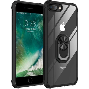 Kip GSM Apple iPhone 8 Plus Kılıf Arkası Şeffaf Köşeleri Renkli Tank Kılıf