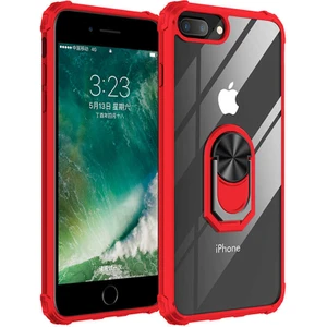 Kip GSM Apple iPhone 8 Plus Kılıf Arkası Şeffaf Köşeleri Renkli Tank Kılıf