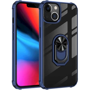 Kip GSM Apple iPhone 13 Kılıf Arkası Şeffaf Köşeleri Renkli Tank Kılıf