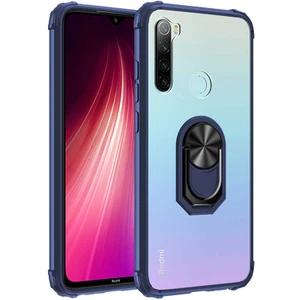 Kip GSM Xiaomi Redmi Note 8 Kılıf Arkası Şeffaf Köşeleri Renkli Tank Kılıf