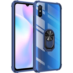 Kip GSM Xiaomi Redmi 9A Kılıf Arkası Şeffaf Köşeleri Renkli Tank Kılıf