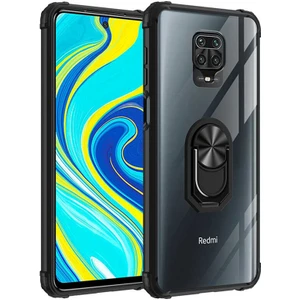 Kip GSM Xiaomi Redmi Note 9s Kılıf Arkası Şeffaf Köşeleri Renkli Tank Kılıf