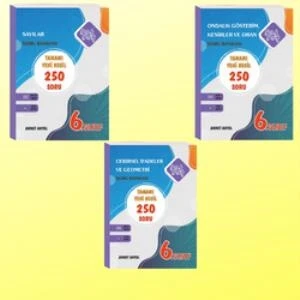 Yokyok Yayınları 6. Sınıf Matematik 3 Kitap (Tam Set)