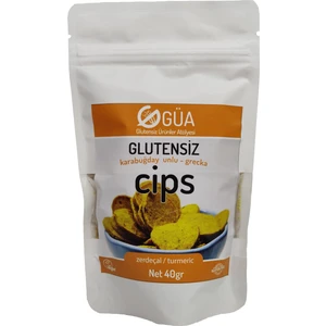Glutensiz Ürünler Atölyesi Güa Glutensiz Zerdeçallı Cips 40 gr