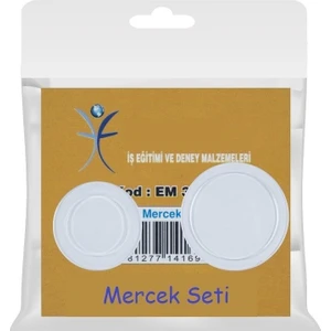 Emay Center Optik Mini Mercek Seti 2'li Set Büyük ve Küçük 3cm ve 4cm Plastik
