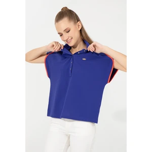 U.S. Polo Assn. Kadın Mavi T-Shirt 50248981-VR212