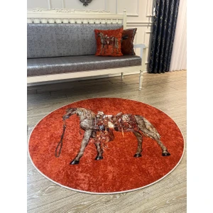 Horse At Desen Lateks Taban Halı