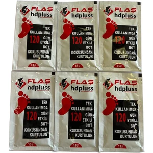 Flaş Myhelp 6'lı Tek Kullanımda 120 Gün Etkili Ayak Koku Giderici Toz
